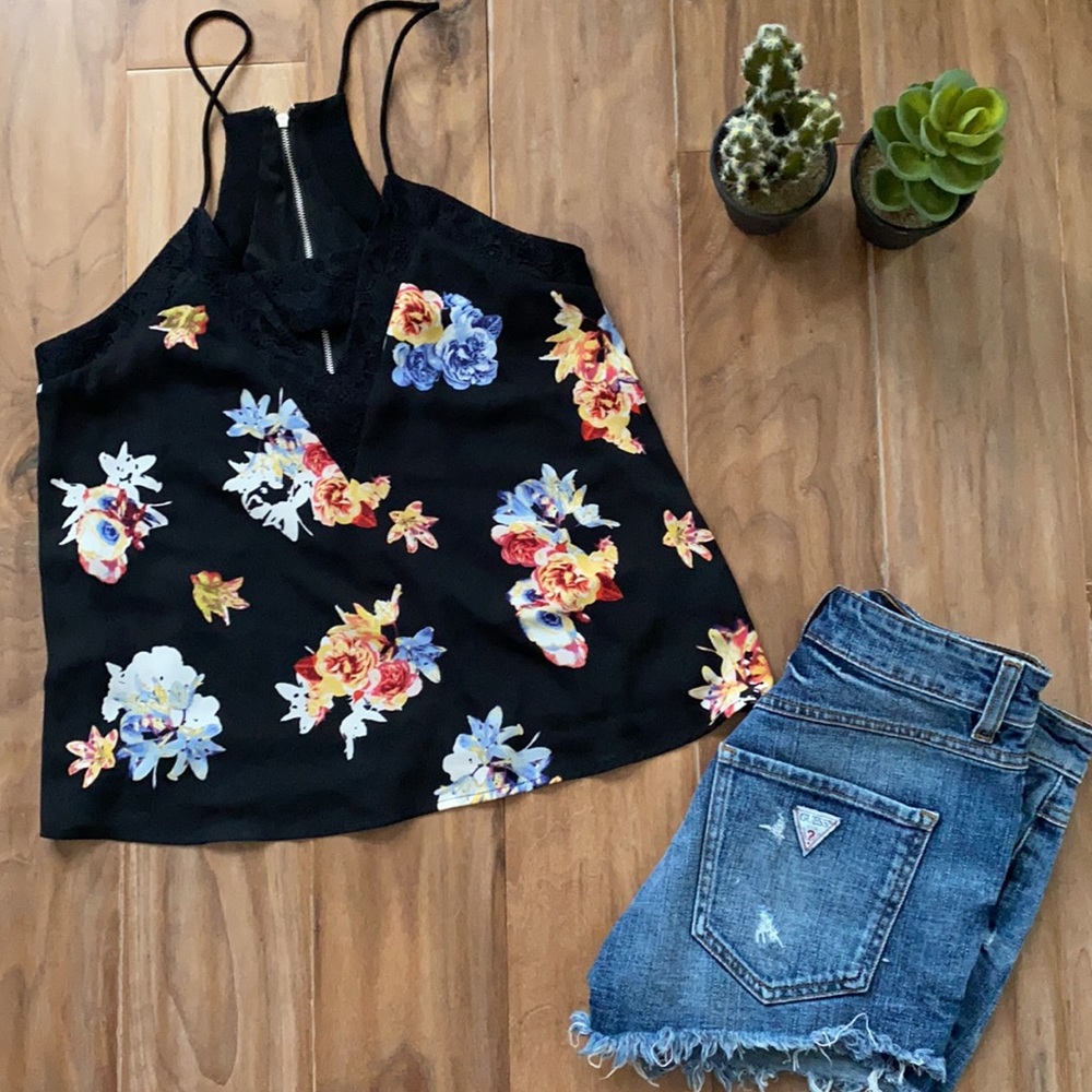 Chiffon dress tank